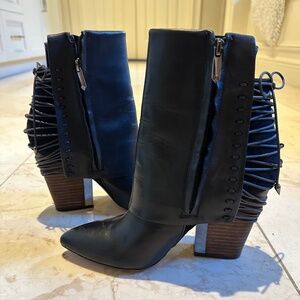 Sam Edelman Black Boots Sz 7.5